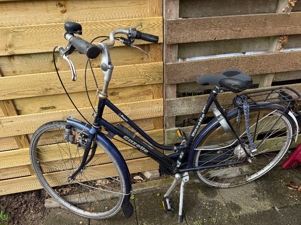 Gazelle Paris damesfiets stationsfiets, Ophalen, Gebruikt, Velgrem, Versnellingen