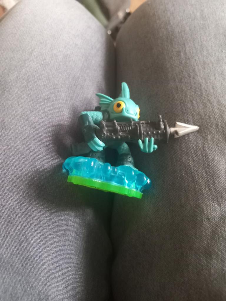 Skylander Gill Grunt figuur - Super cool, Ophalen of Verzenden, Gebruikt