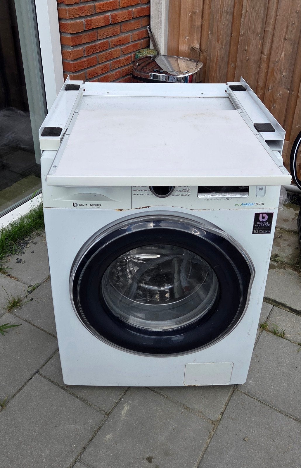 Samsung EcoBubble 8kg Wasmachine - Gebruikt, Witgoed en Apparatuur, Wasmachines, 1200 tot 1600 toeren, Gebruikt, 8 tot 10 kg, Ophalen of Verzenden