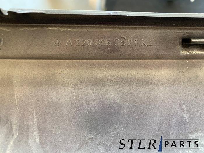 Bumperlijst links-achter van een Mercedes S-Klasse, Auto-onderdelen, Gebruikt, -, Ophalen of Verzenden, Bumper