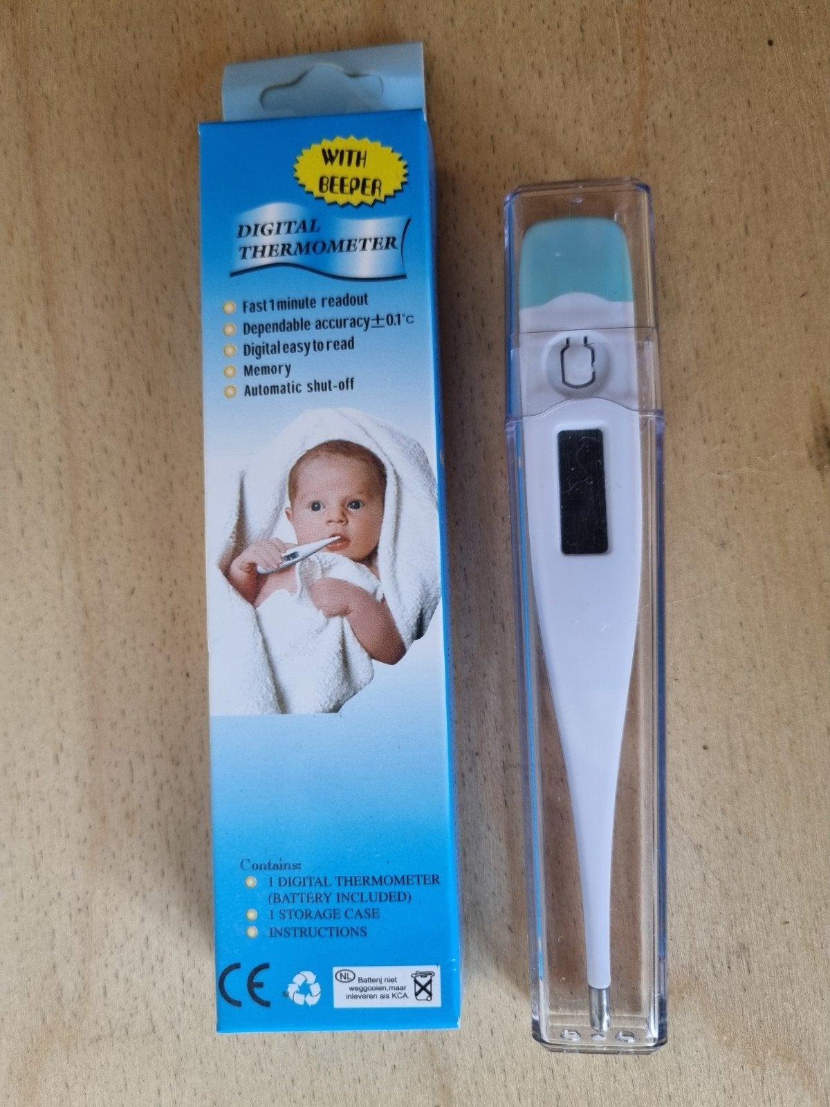 Digitale koortsthermometer nieuw, Ophalen of Verzenden, Nieuw