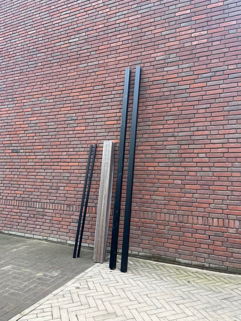 Composiet schuttingdelen, Ophalen, Zo goed als nieuw, Veranda