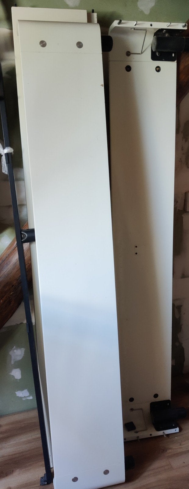 Auping auronde ombouw met 2 verstelbare spiralen (180x210), Ophalen, Gebruikt, Tweepersoons, 180 cm
