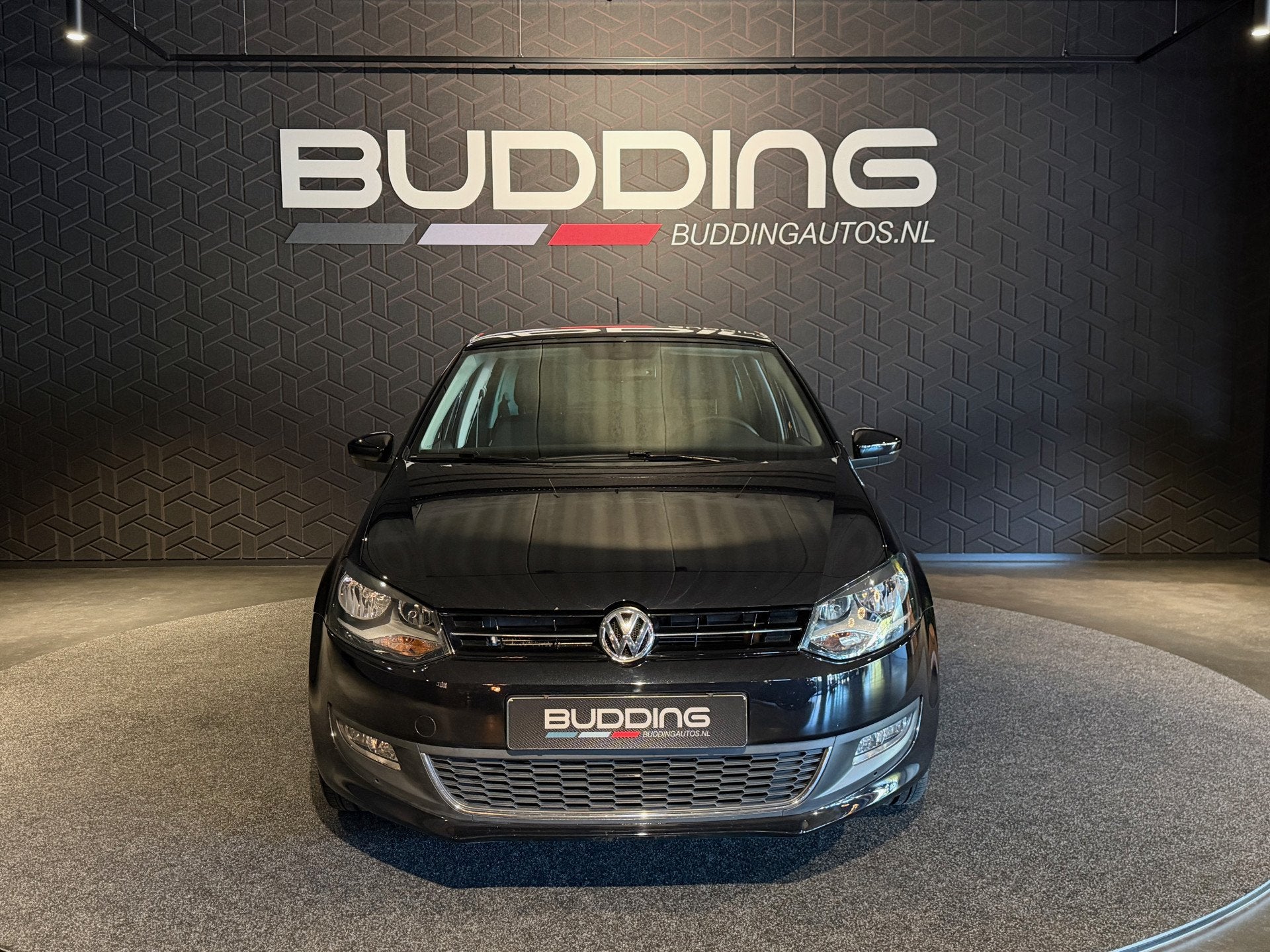 Volkswagen Polo 1.2 TSI Highline | Cruise | Clima | Navi, Voorwielaandrijving, Euro 5, Stof, Zwart