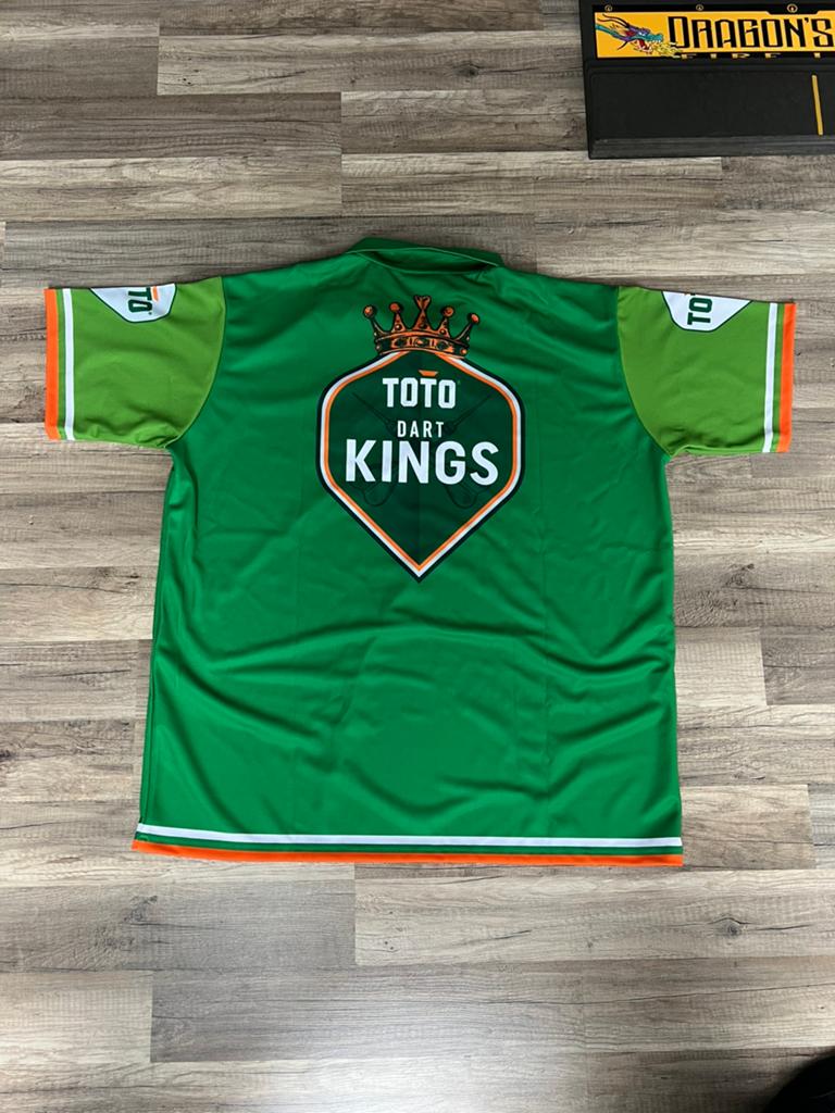 Toto dart shirt dartshirt Raymond van Barneveld nieuw xl, Ophalen of Verzenden, Zo goed als nieuw, Pijlen