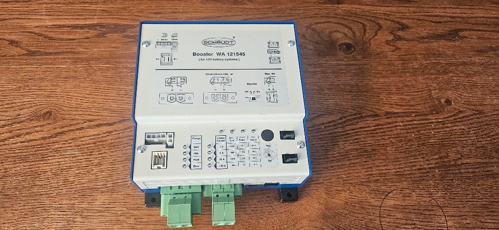 12V/40-75 A Schaudt Booster voor campers met Euro 6 motoren, Ophalen, Gebruikt