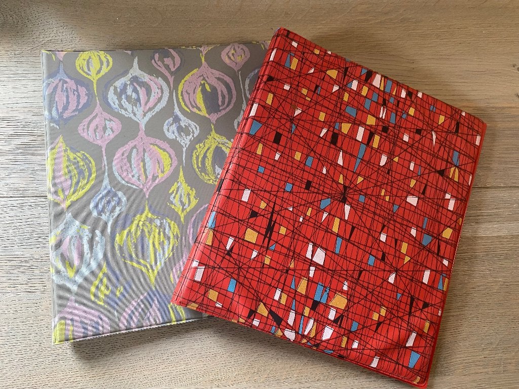 Set (2x) Vintage Fotoalbums Jaren 50/60 – Mid-Century Modern, Ophalen of Verzenden, Gebruikt