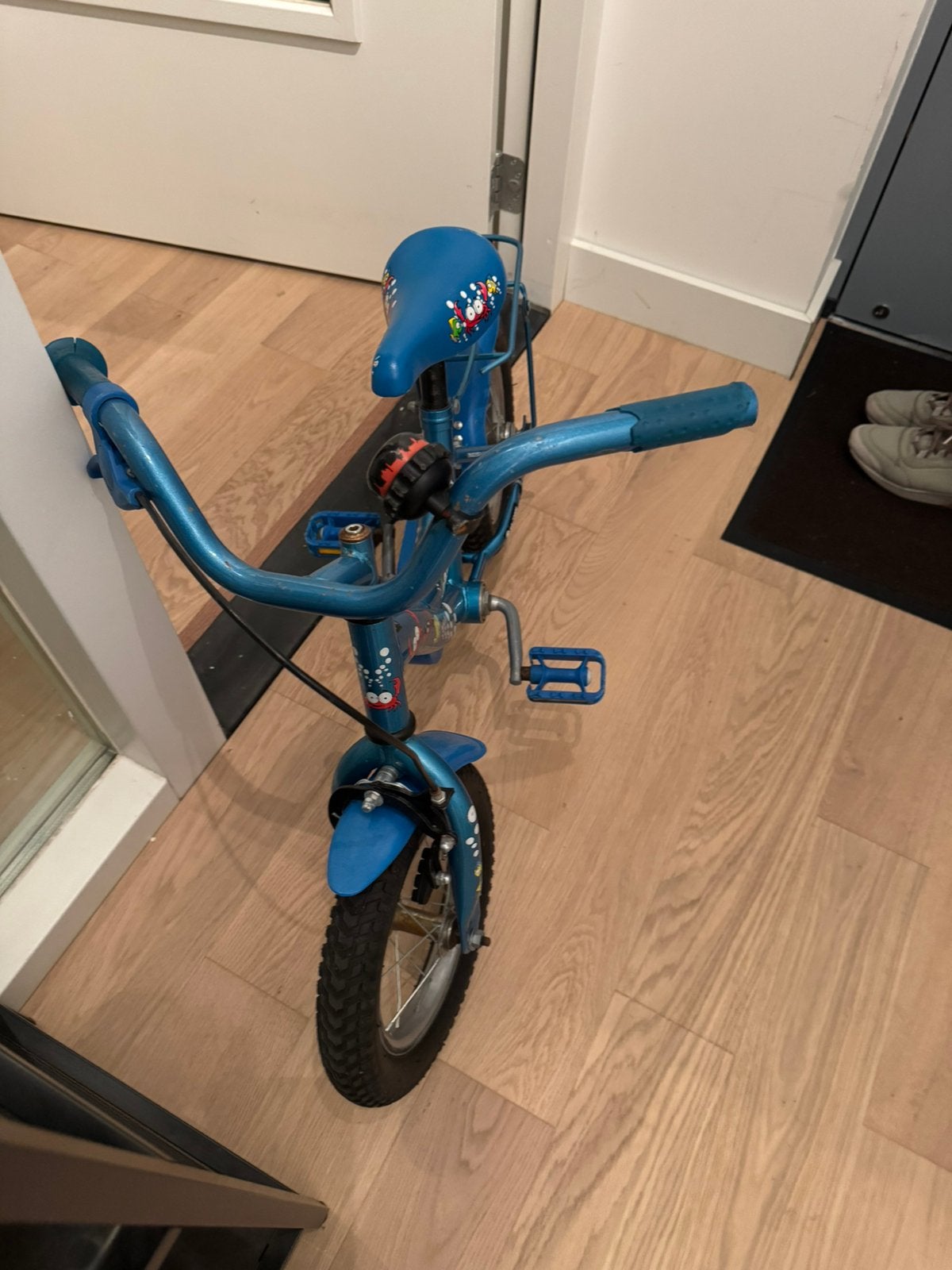 kinderfiets, Ophalen, Minder dan 16 inch
