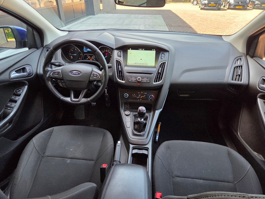Ford Focus Wagon 1.5 TDCI Lease Edition | Navi | Clima | Cru, Stof, Gebruikt, 4 cilinders, Blauw