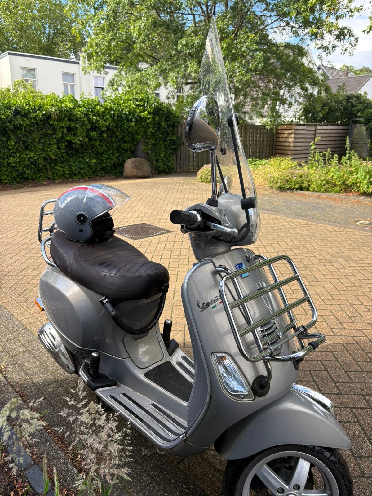 Vespa LX 50 uit 2013 | Blauw kenteken | Helm en slot erbij, Ophalen, Gebruikt, Benzine, Vespa LX