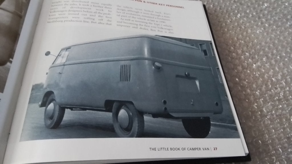 Boekje vw camper (van) Engels talig 16 bij 16 cm, Ophalen of Verzenden, Zo goed als nieuw, Volkswagen