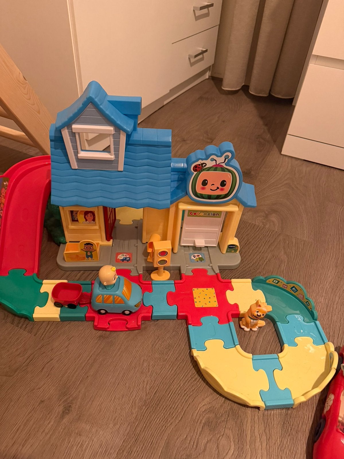 Cocomelon toet-toet, Kinderen en Baby's, Ophalen of Verzenden, Zo goed als nieuw, Speelset