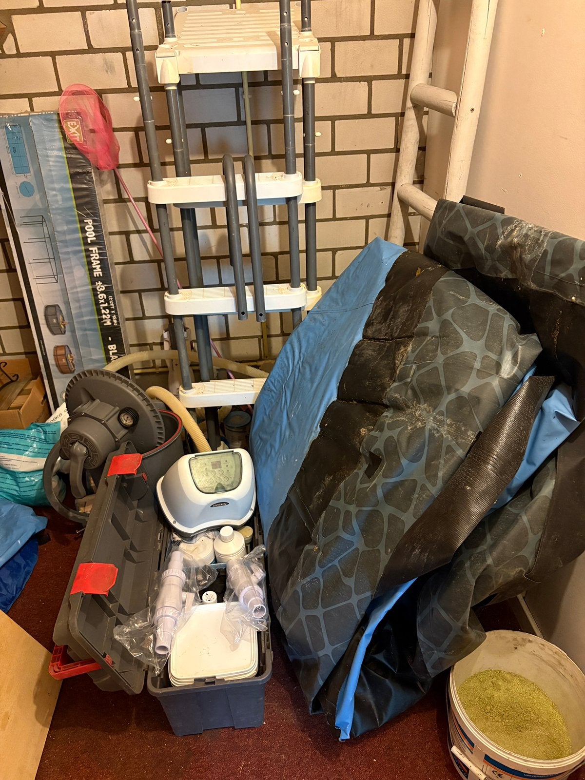 Zwembad, Tuin en Terras, Zwembad-toebehoren, Gebruikt, Overige typen, Ophalen