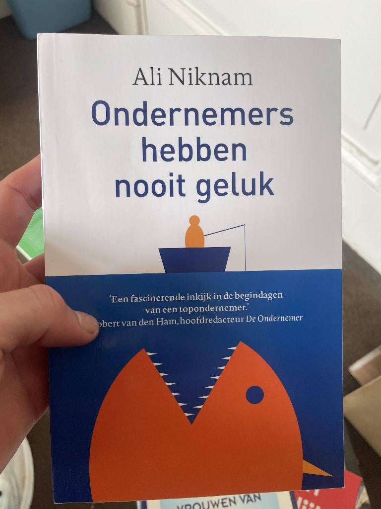 Boek: Ali Niknam - Ondernemers hebben nooit geluk, Ophalen of Verzenden, Zo goed als nieuw