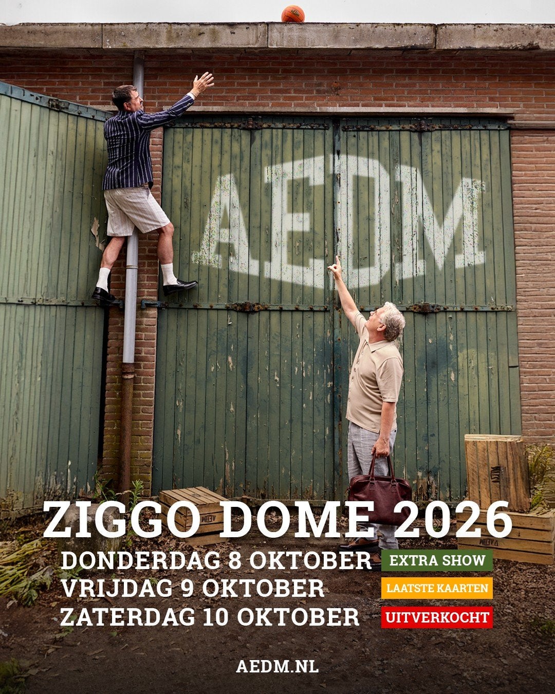 2x Acda en de Munnik - 9 oktober Ziggo Dome (staanplaatsen!), Twee personen, Oktober