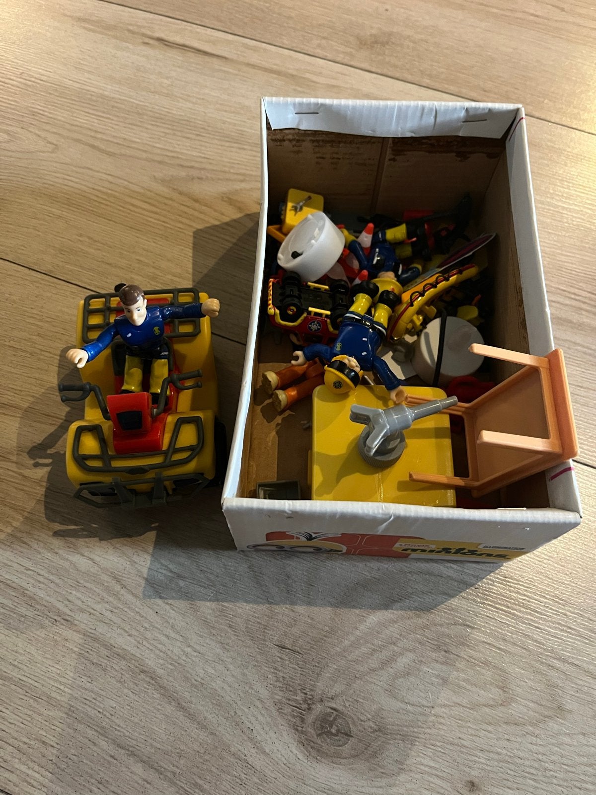 Speelgoed: Brandweerman Sam voertuig en puzzels, Ophalen of Verzenden, Gebruikt, Jongen of Meisje