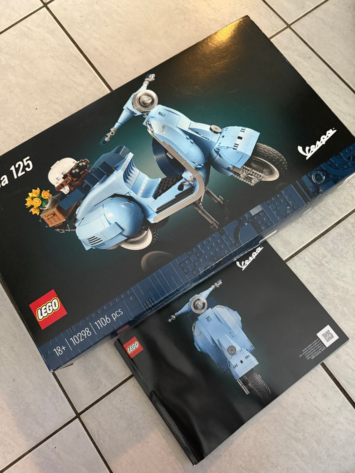 LEGO Vespa 125 (10298) - Zo goed als nieuw, Ophalen, Zo goed als nieuw, Overige merken