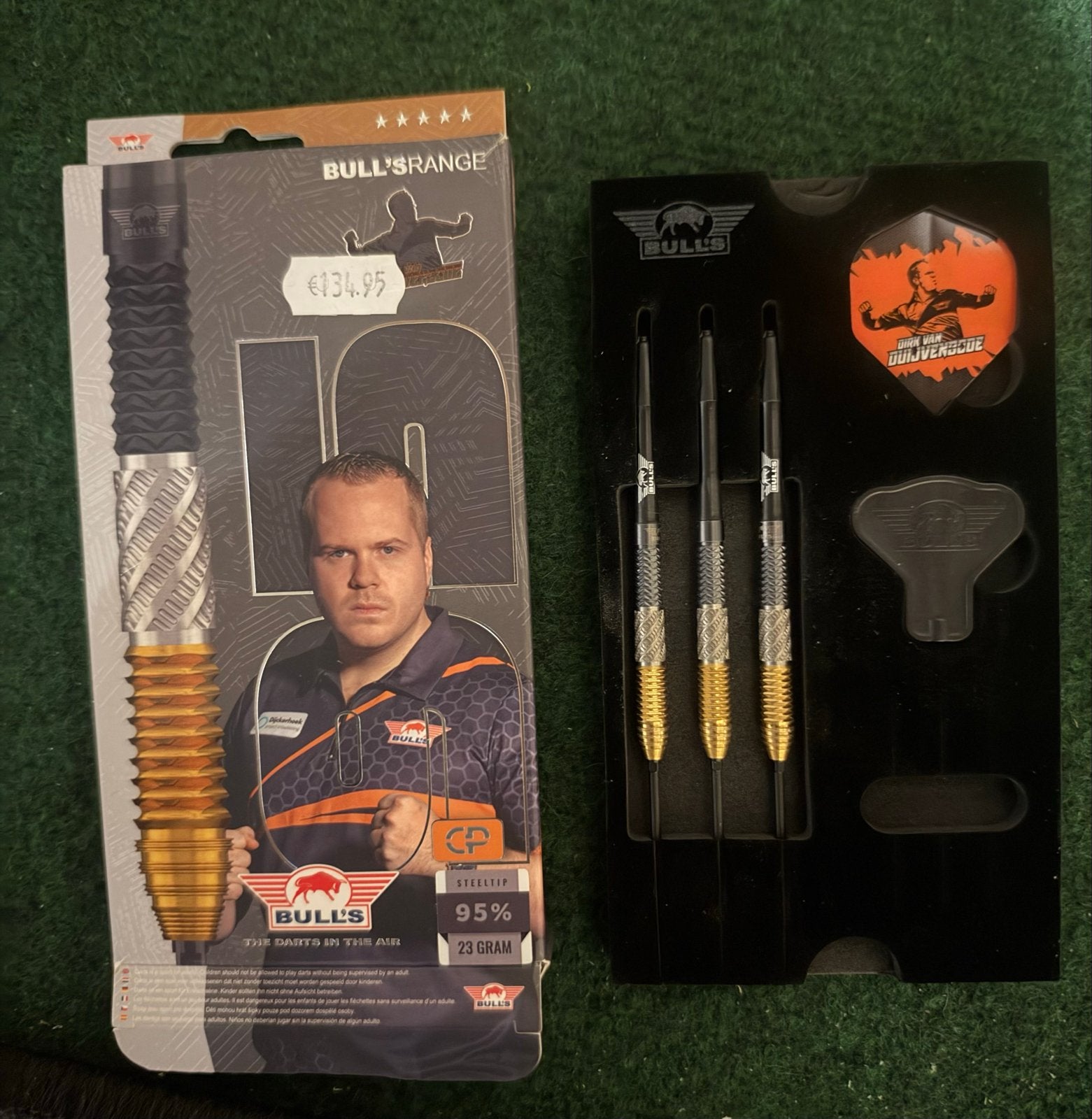 Bulls Range Steel Tip Darts - 23 Gram - Nieuw, Ophalen of Verzenden, Nieuw, Pijlen