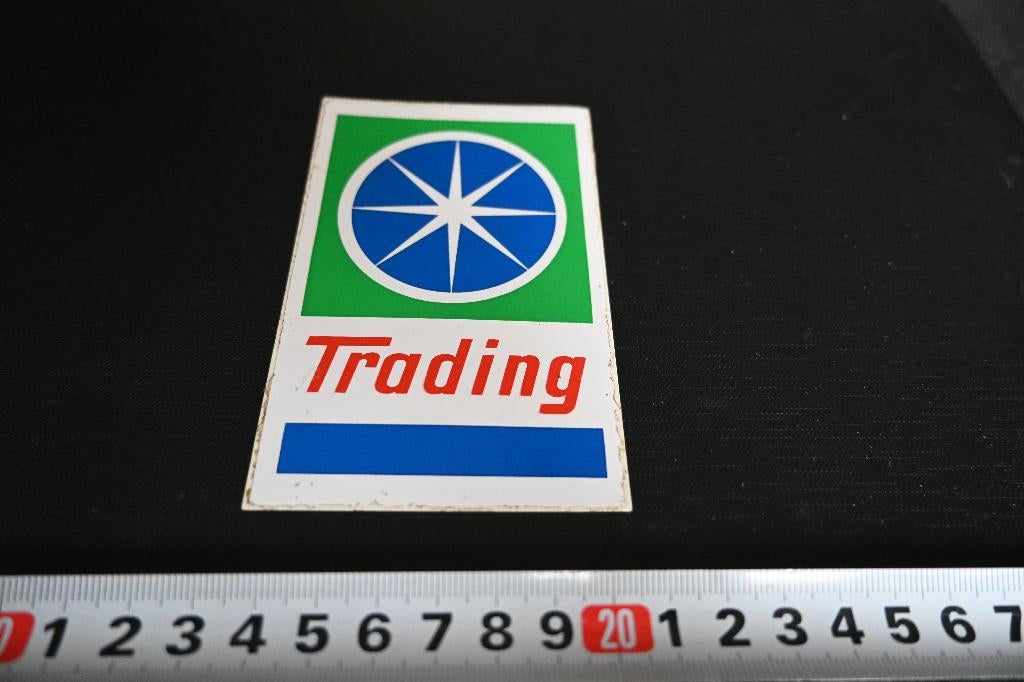 sticker TRADING, Ophalen, Zo goed als nieuw