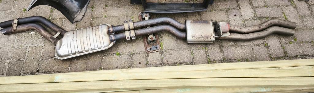Uitlaat deel BMW E46 middendemper tussen demper, Ophalen, BMW