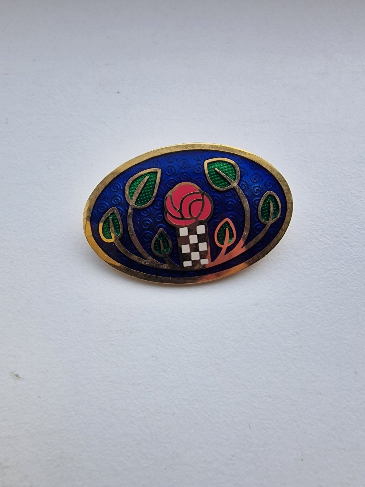Broche cloisonne Schotland, Ophalen of Verzenden