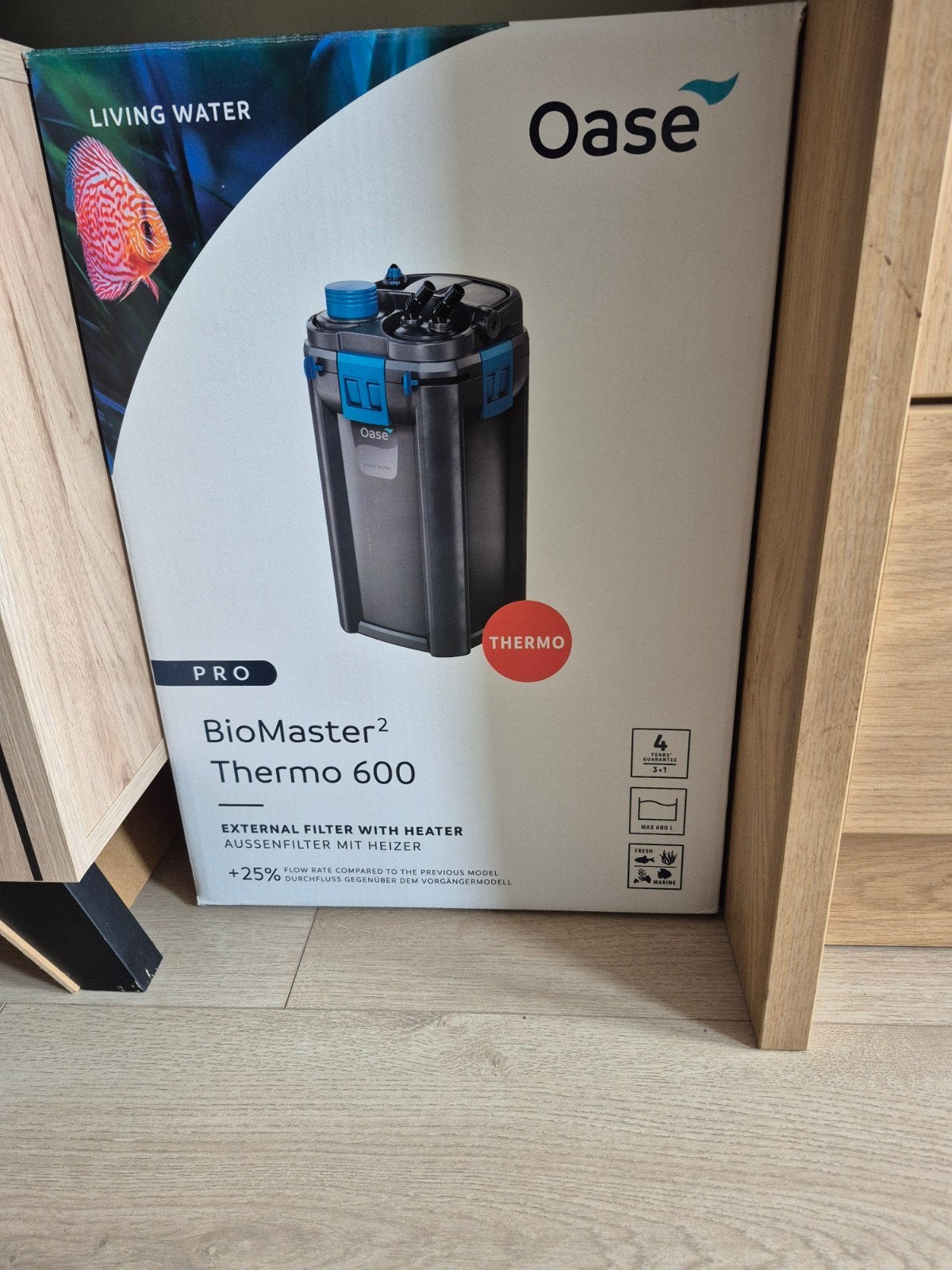 Oase biomaster thermo 600 complete te koop, Dieren en Toebehoren, Vissen | Aquaria en Toebehoren, Ophalen, Oase, Zo goed als nieuw