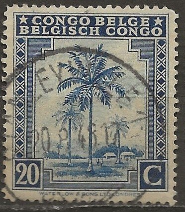 Belgisch Congo, Ophalen of Verzenden, Overige landen, Gestempeld