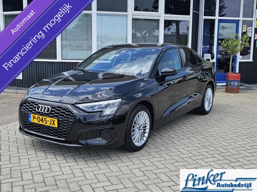 Audi A3 Limousine 30 TFSI Advanced edition AUTOMAAT CAMERA N, Auto's, Audi, Gebruikt, Met garantie (alle), Zwart, Origineel Nederlands