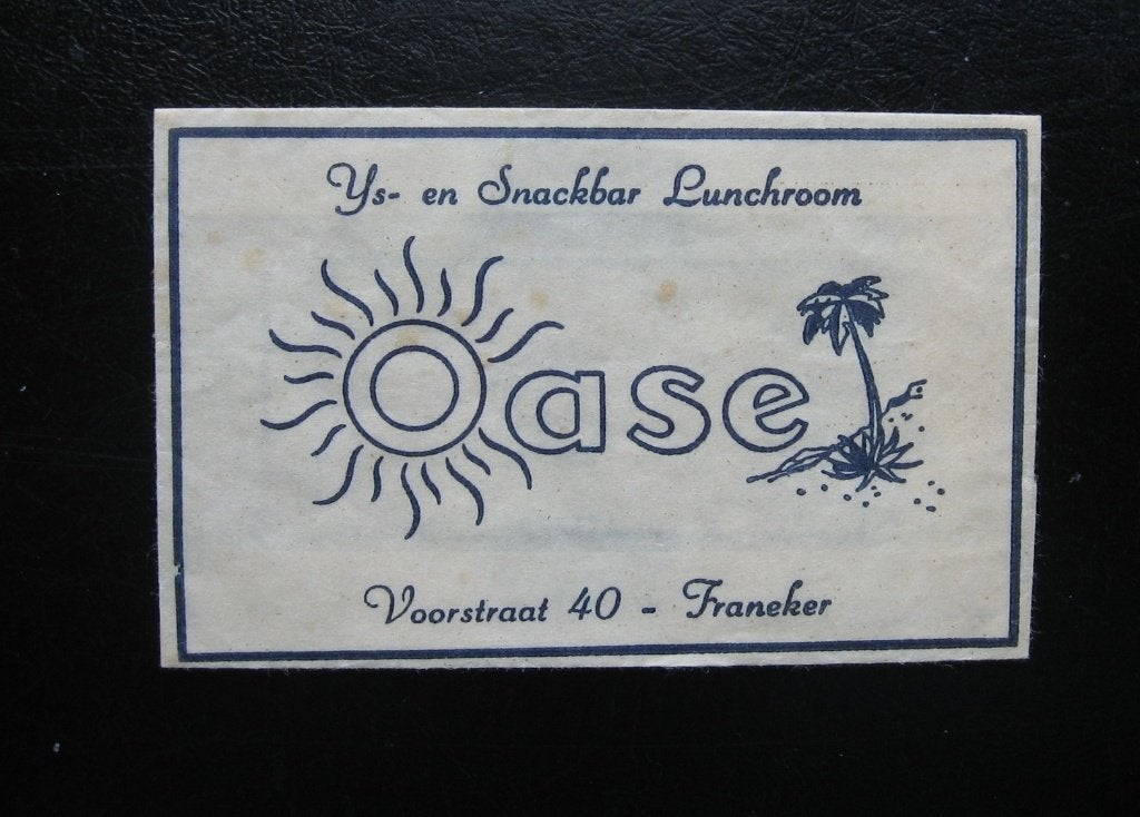 2216 Franeker - IJs en Snackbar Oase, Verzenden, Nederland