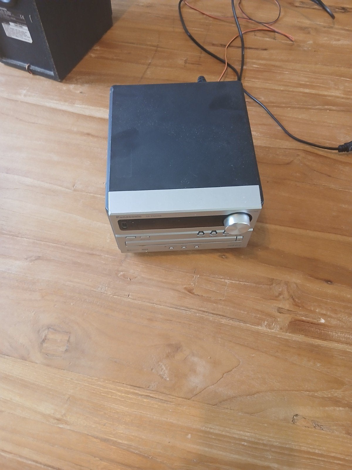 Panasonic SA-PM250 CD Stereo Systeem met Speakers, Ophalen of Verzenden, Gebruikt, Cd-speler, Overige merken