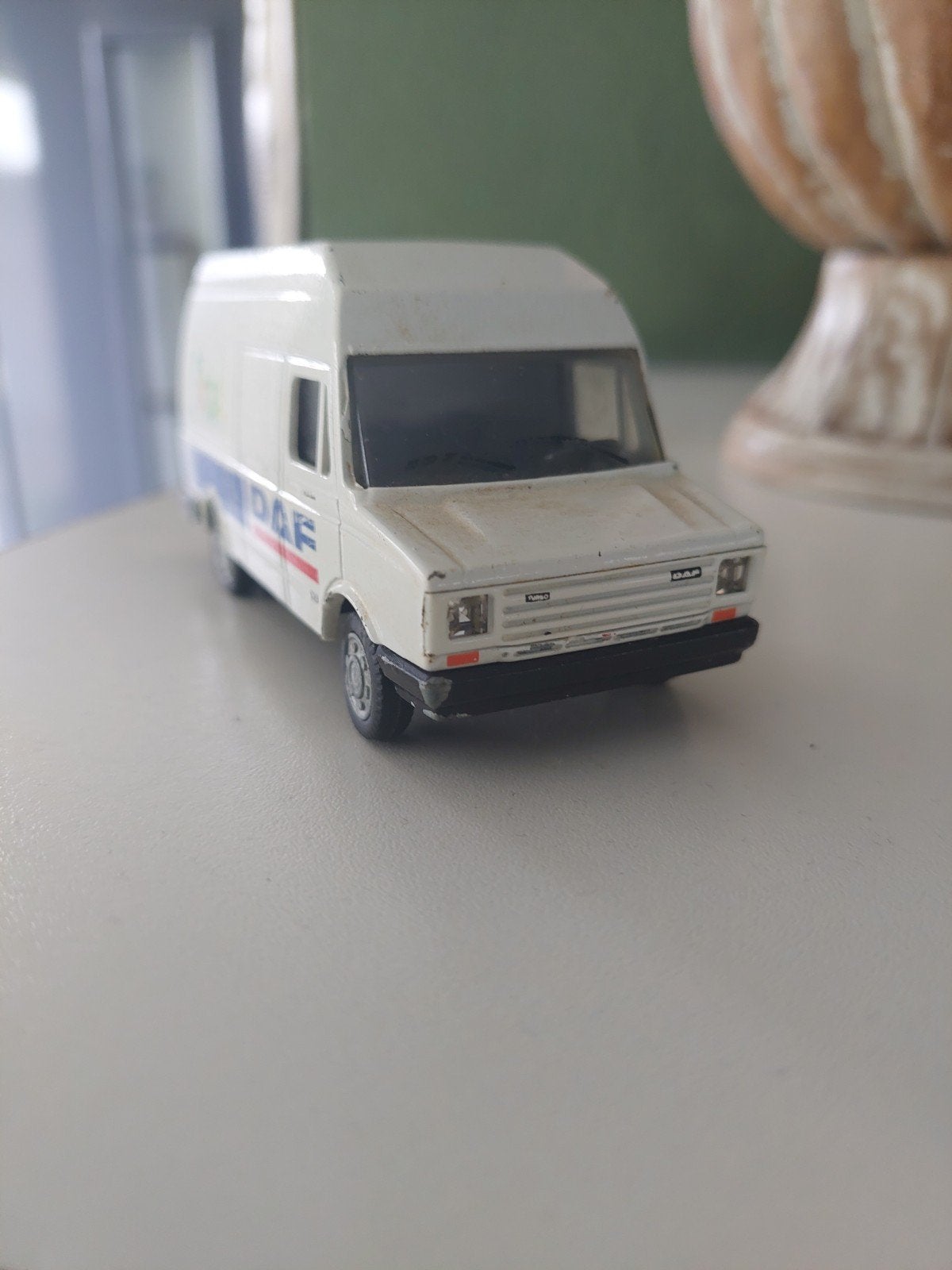 LION CAR: DAF 400 SPEC FLORIADE UITGAVE., Ophalen of Verzenden, Gebruikt, Bus of Vrachtwagen, Lion Toys