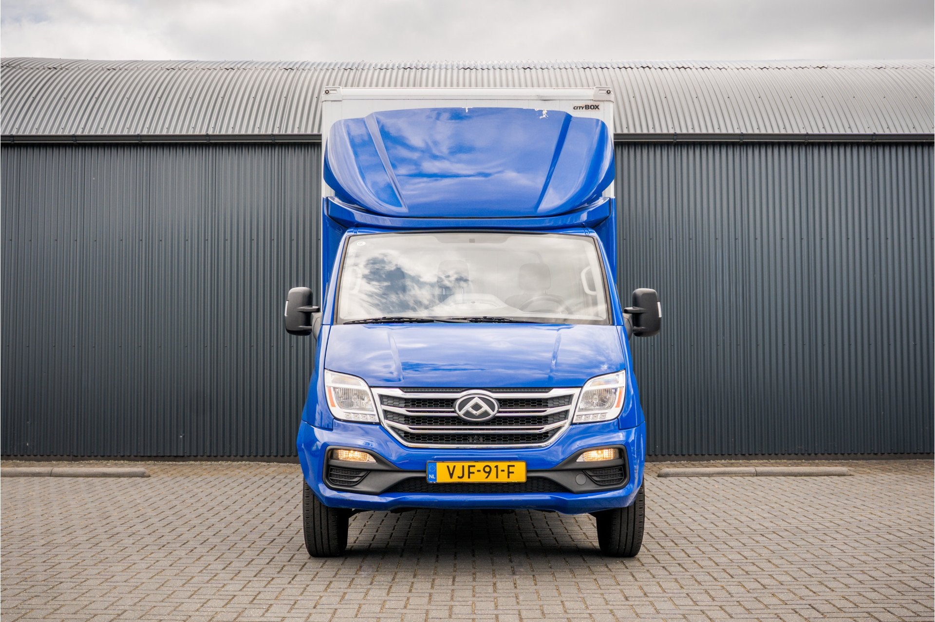 Maxus EV80 | Bakwagen | Volledig elektrisch | 1e Eigenaar |, Auto's, Gebruikt, Origineel Nederlands, Grijs, Onderhoudsboekje
