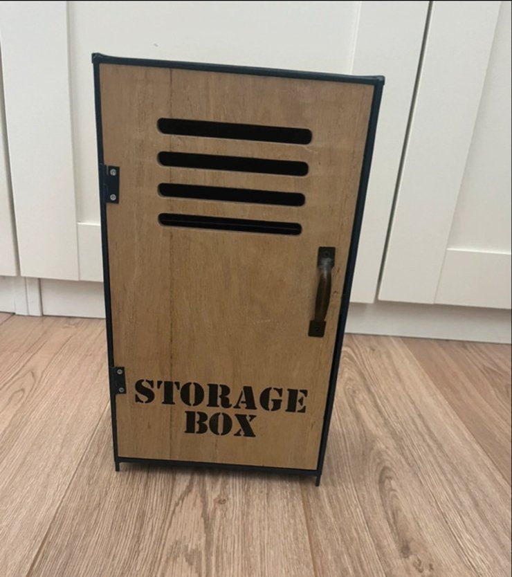 Decoratief sleutelkastje / opbergkastje Locker Stijl, Ophalen of Verzenden, Zo goed als nieuw