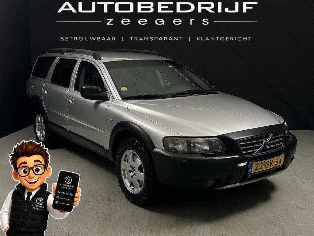 Volvo V70 Cross Country 2.4 T Comfort Line *CC*Automaat*Heat, Automaat, Origineel Nederlands, 2435 cc, Vierwielaandrijving