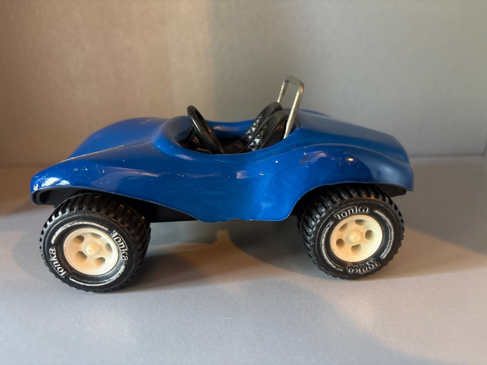 Vintage Tonka Dune Buggy Speelgoedauto Blauw, Ophalen, Gebruikt