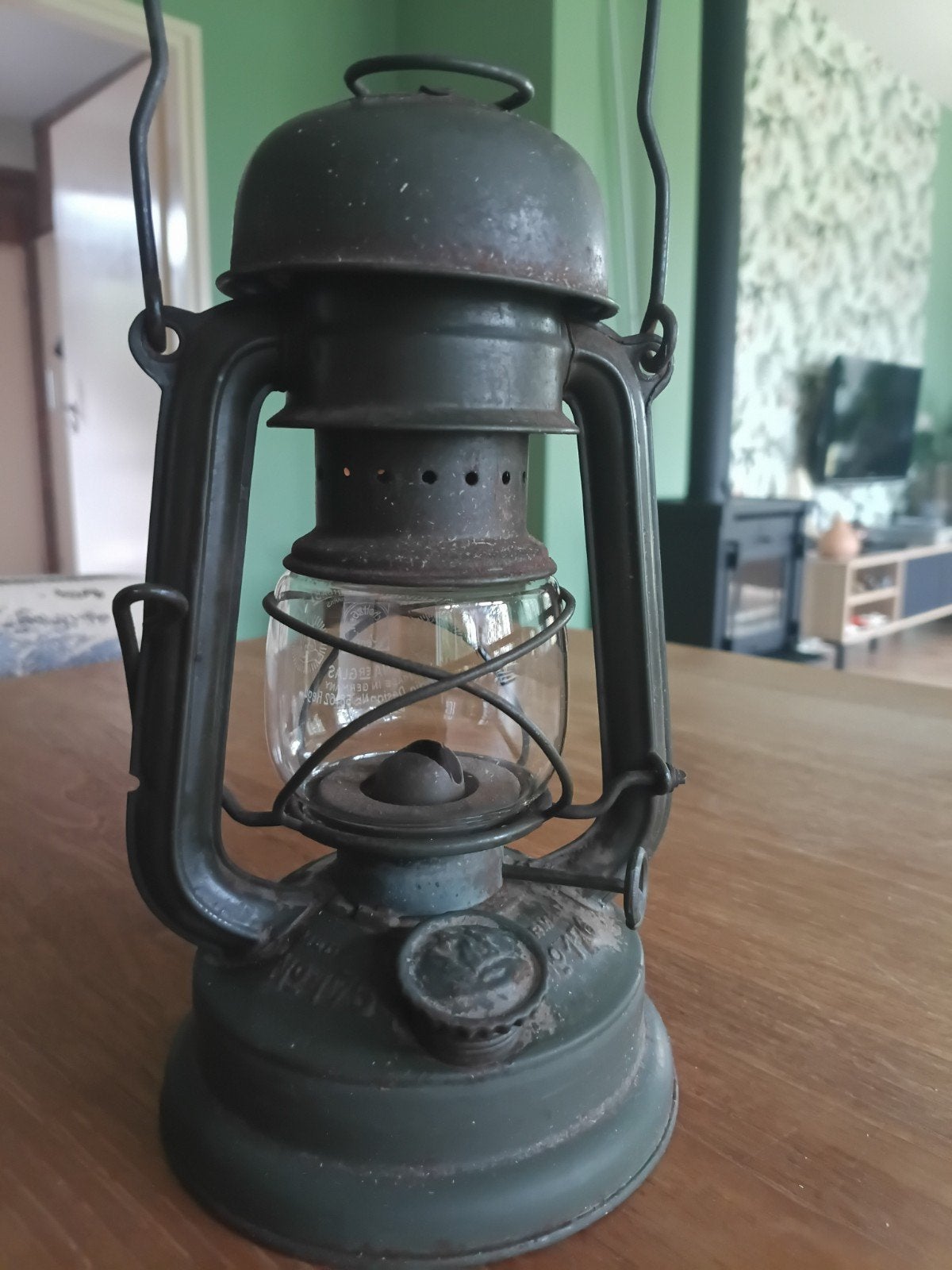 Petroleum lamp Feuerhand Pilzkopf 176, Ophalen