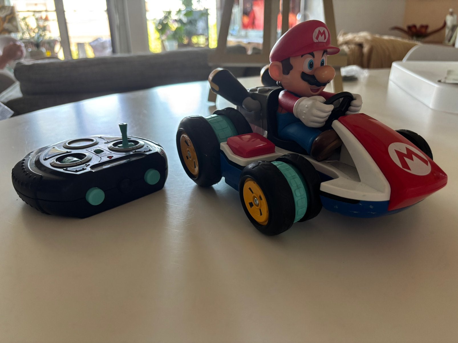 Carrera Mario Kart, Kinderen en Baby's, Speelgoed | Speelgoedvoertuigen, Gebruikt, Afstandsbediening, Ophalen of Verzenden