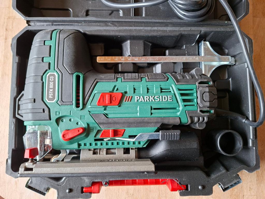 Decoupeerzaag 230V PSTK 800C3, Ophalen of Verzenden, Zo goed als nieuw