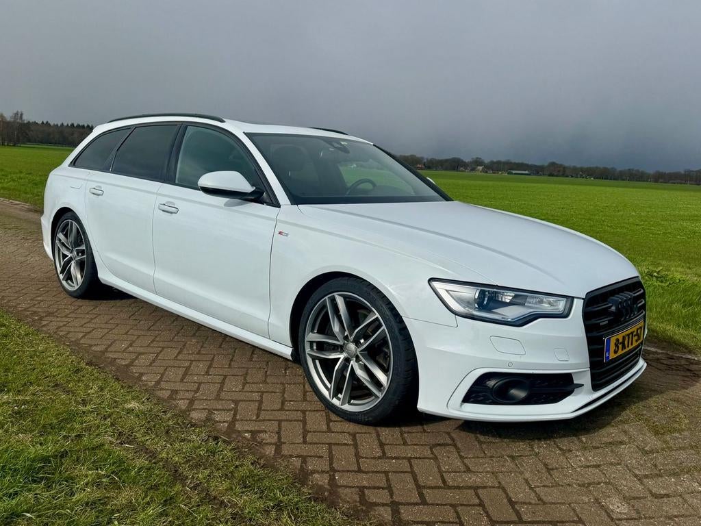⭐Audi A6 Avant 3.0 BiTDI quattro S line Pano Standkachel �, Auto's, Bedrijf, 2967 cc, Te koop