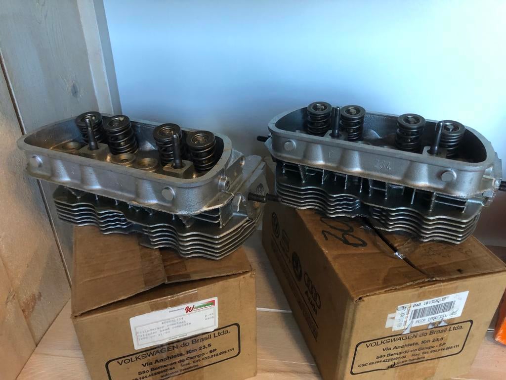 Nieuwe cilinderkoppen VW 1600 Kever/Busje, Ophalen of Verzenden, Nieuw, Volkswagen