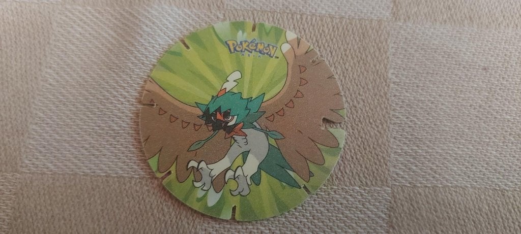 flippo pokemon chiki balls zeldzaam Decidueye, Ophalen of Verzenden, Losse flippo's
