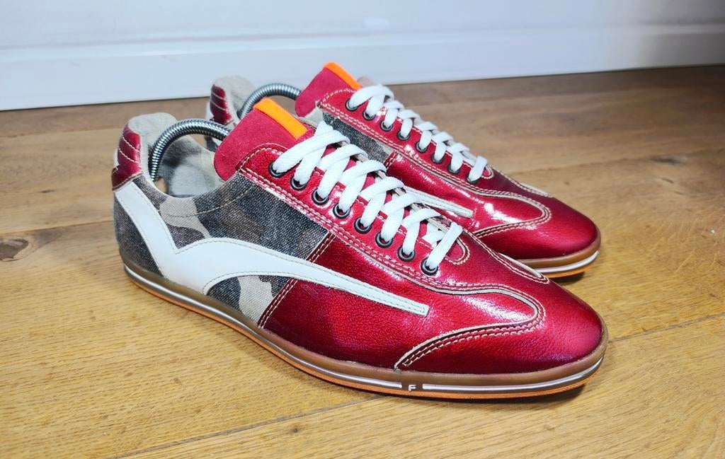 Floris van Bommel herenschoenen maat 9 / 43, Kleding | Heren, Schoenen, Zo goed als nieuw, Sneakers of Gympen, Overige kleuren