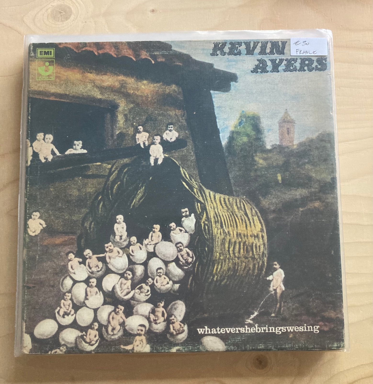 Kevin Ayers - Whatevershebringswesing France 1st, Ophalen of Verzenden, Zo goed als nieuw, 12 inch