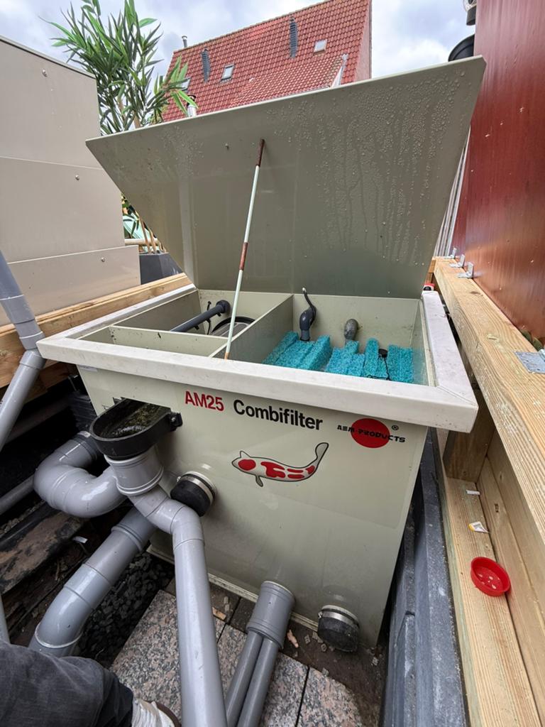 Trommelfilter Drumfilter AEM 25 koivijver, Tuin en Terras, Ophalen, Gebruikt, Vijverfilter