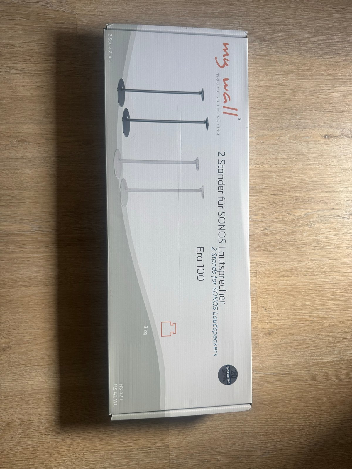 My Wall Speakerstandaards voor Sonos Era 100 (2 stuks), Audio, Tv en Foto, Luidsprekers, Nieuw, Overige typen, Minder dan 60 watt