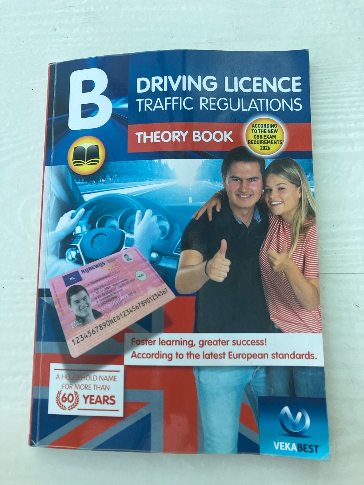 Rijbewijs B Theorieboek 2026 - CBR Examenvereisten, Ophalen, Nieuw, Overige niveaus