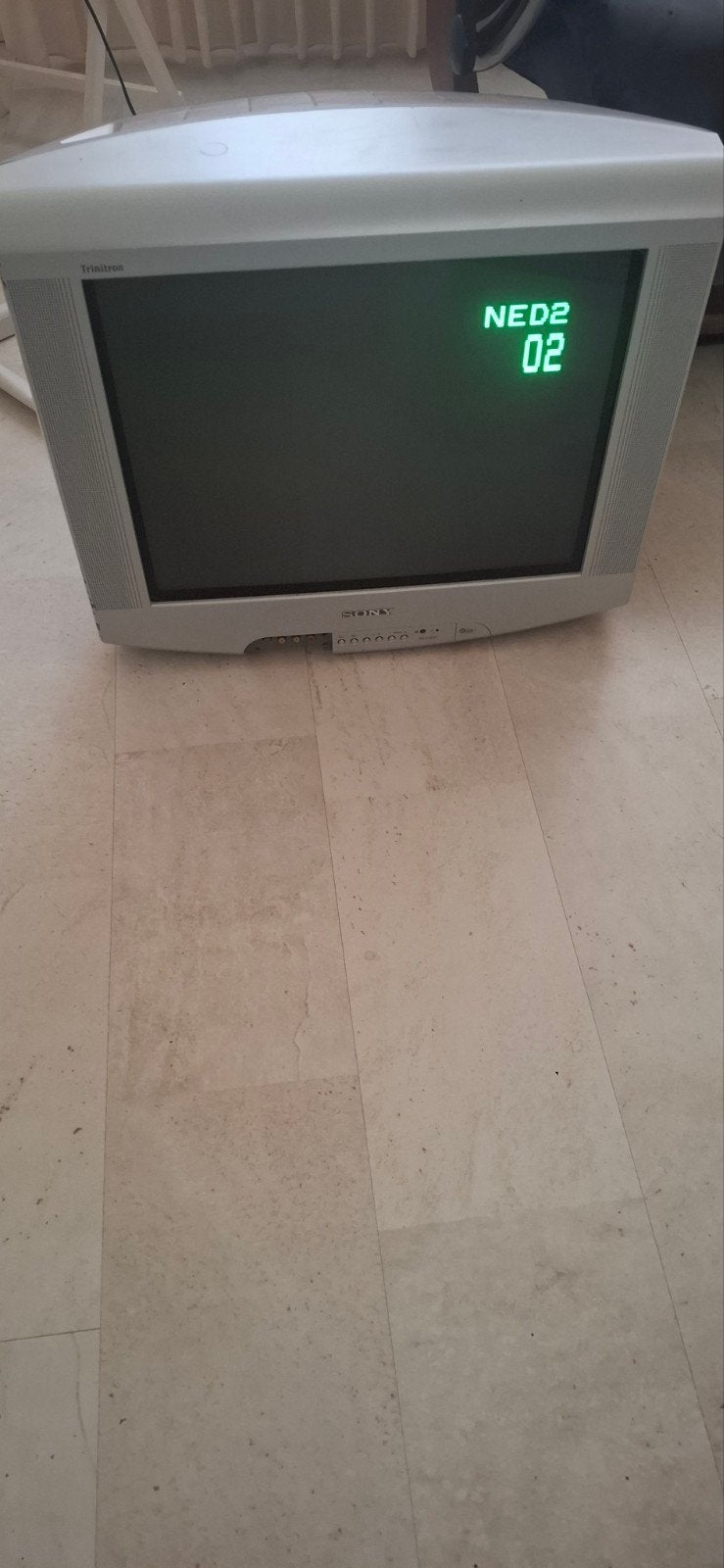 Sony Trinitron CRT TV - Vintage Televisie, Ophalen, Gebruikt, 50 Hz, LCD
