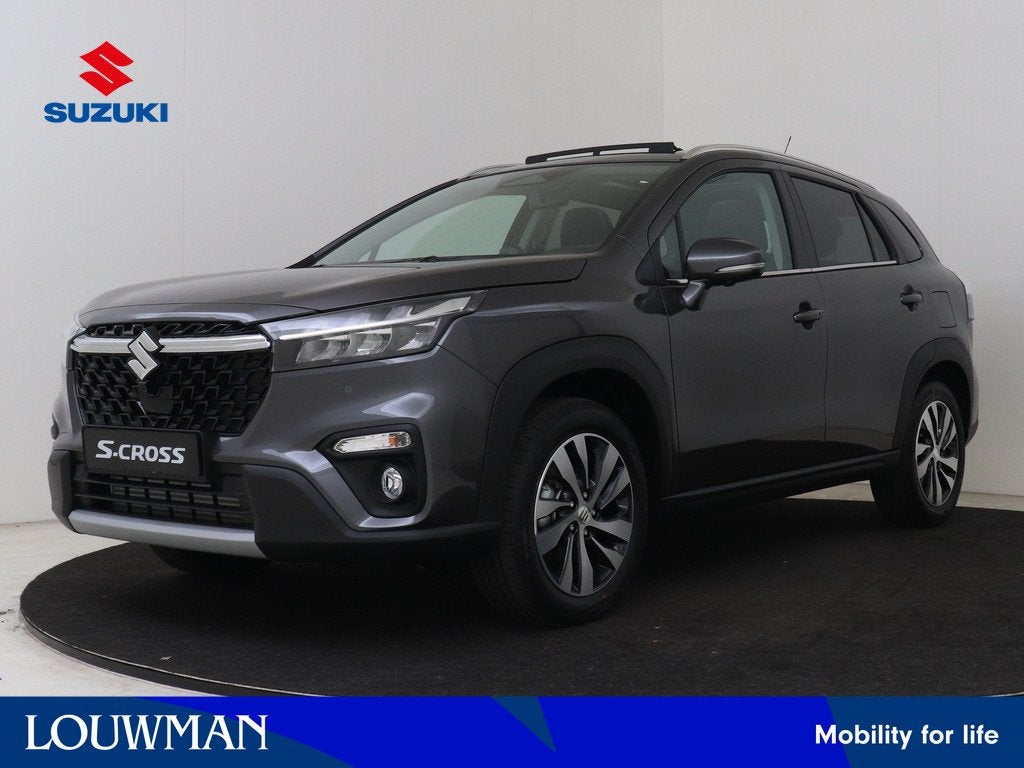 Suzuki S-Cross 1.4 Boosterjet Style Smart Hybrid | Parkeerse, Auto's, Suzuki, Voorwielaandrijving, 12 maanden, Zwart, 4 cilinders