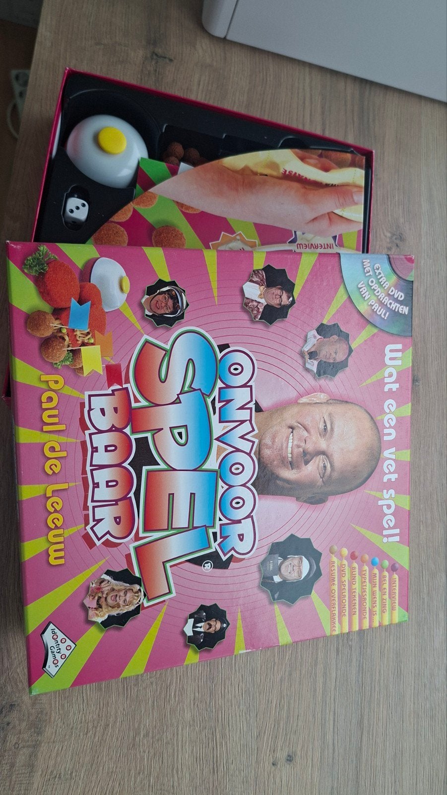 OnvoorSPELbaar Paul de Leeuw bordspel, Vijf spelers of meer, Ophalen of Verzenden, Gebruikt, Endemol
