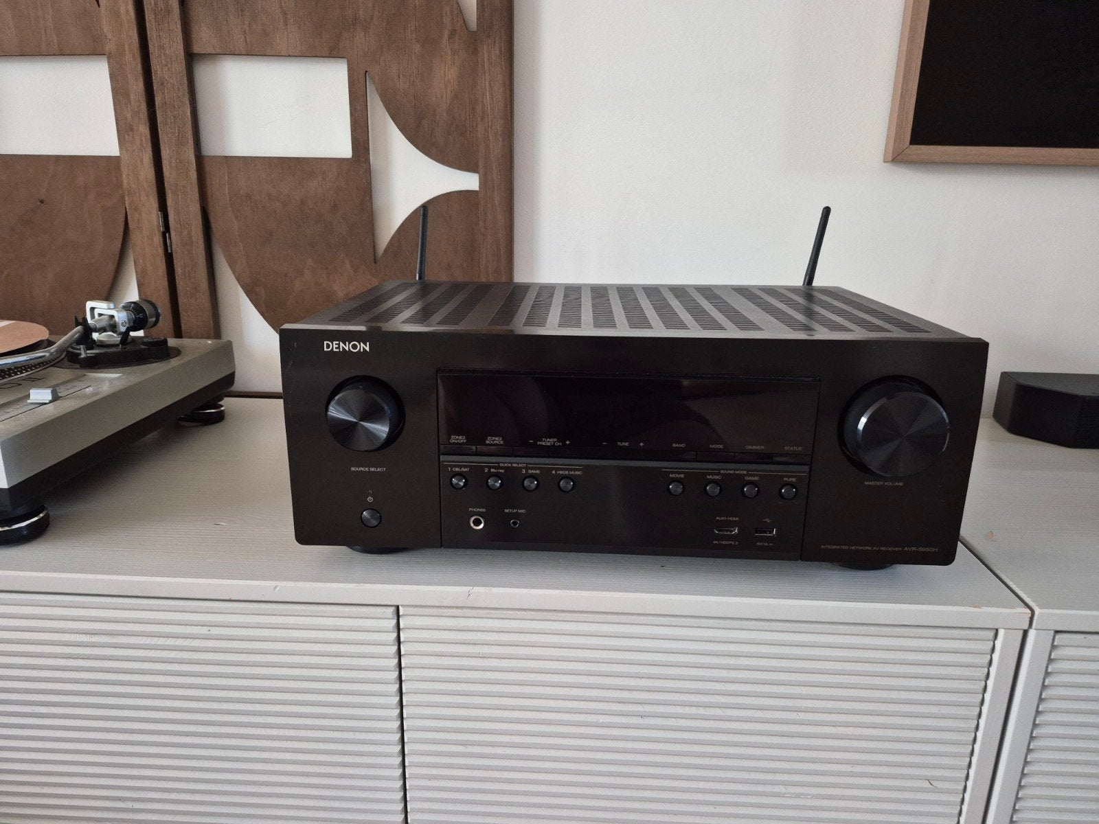 denon 7.2 4k dolby atmos receiver met HEOS WiFi en Bluetooth, Ophalen, Denon, Zo goed als nieuw, 120 watt of meer